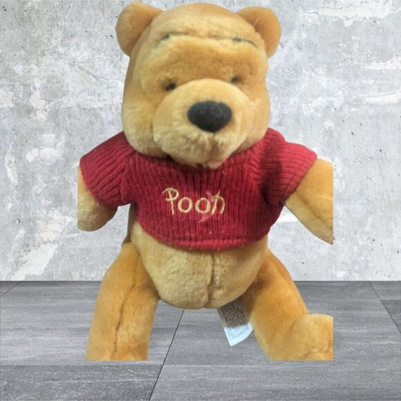 Walt Disney world Winnie the Pooh plush stuffed animal toy 8" - Picture 1 of 10
